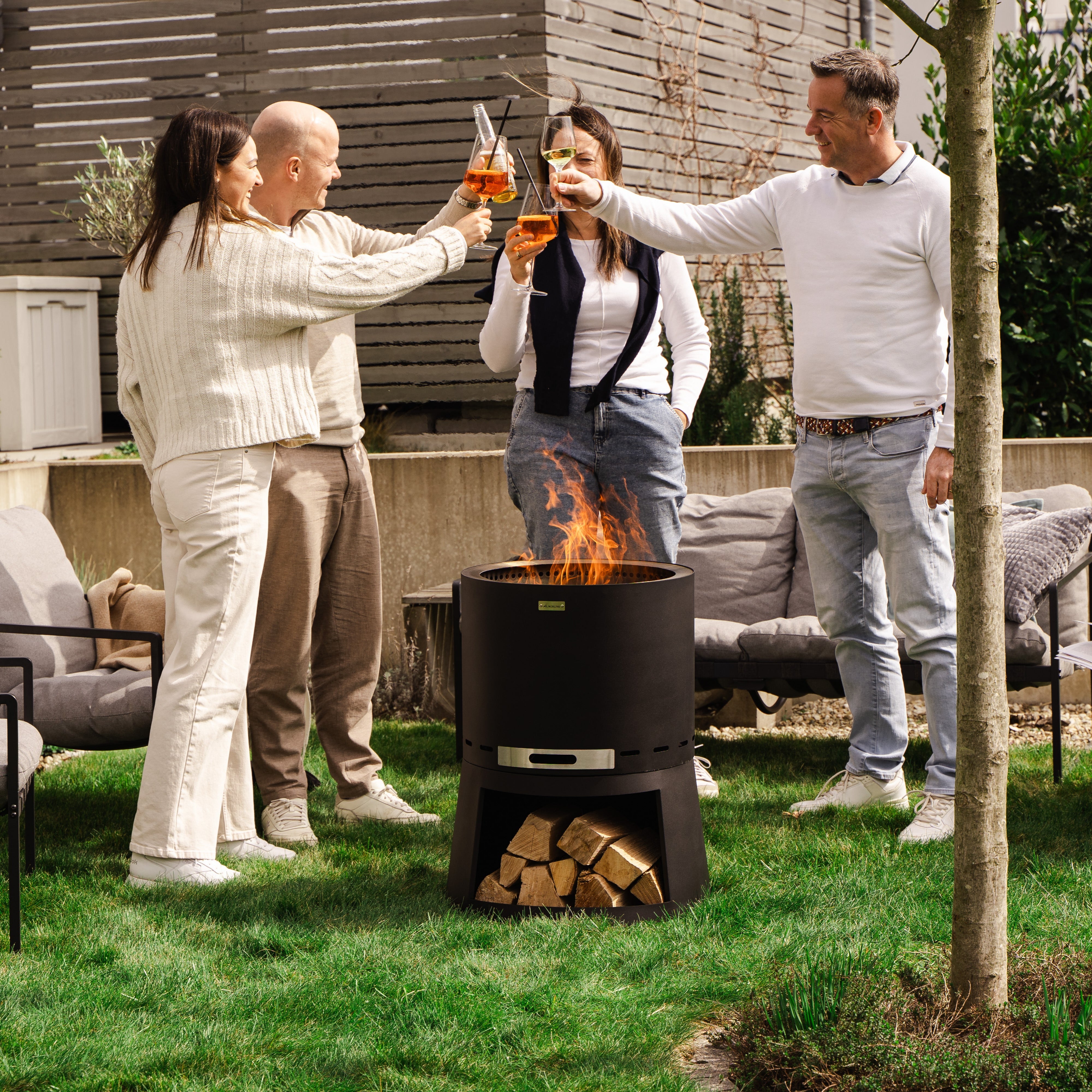 Set: Skara Pluss + Gietijzeren-grillrooster