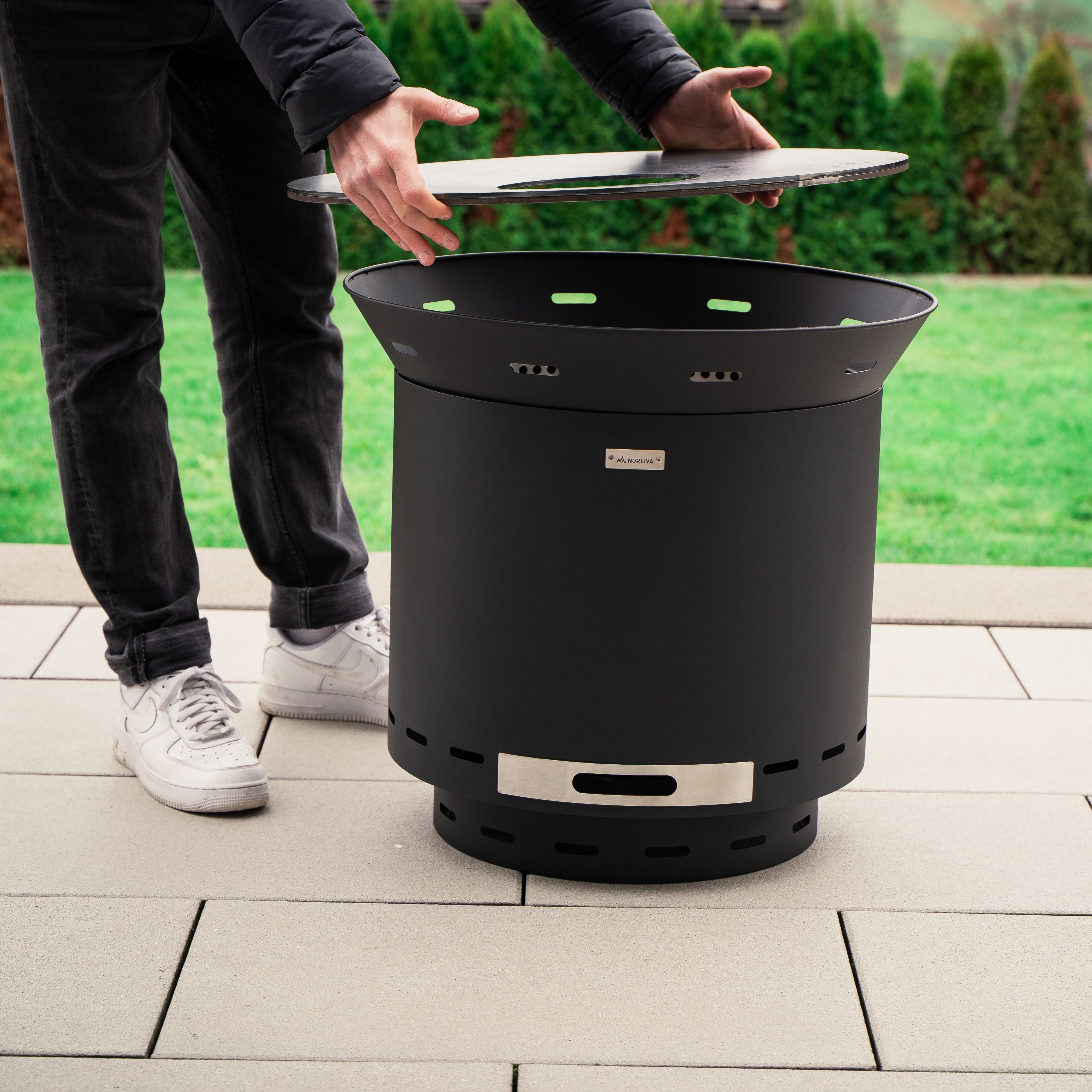 Plaque plancha pour brasero Skara / Skara Pluss