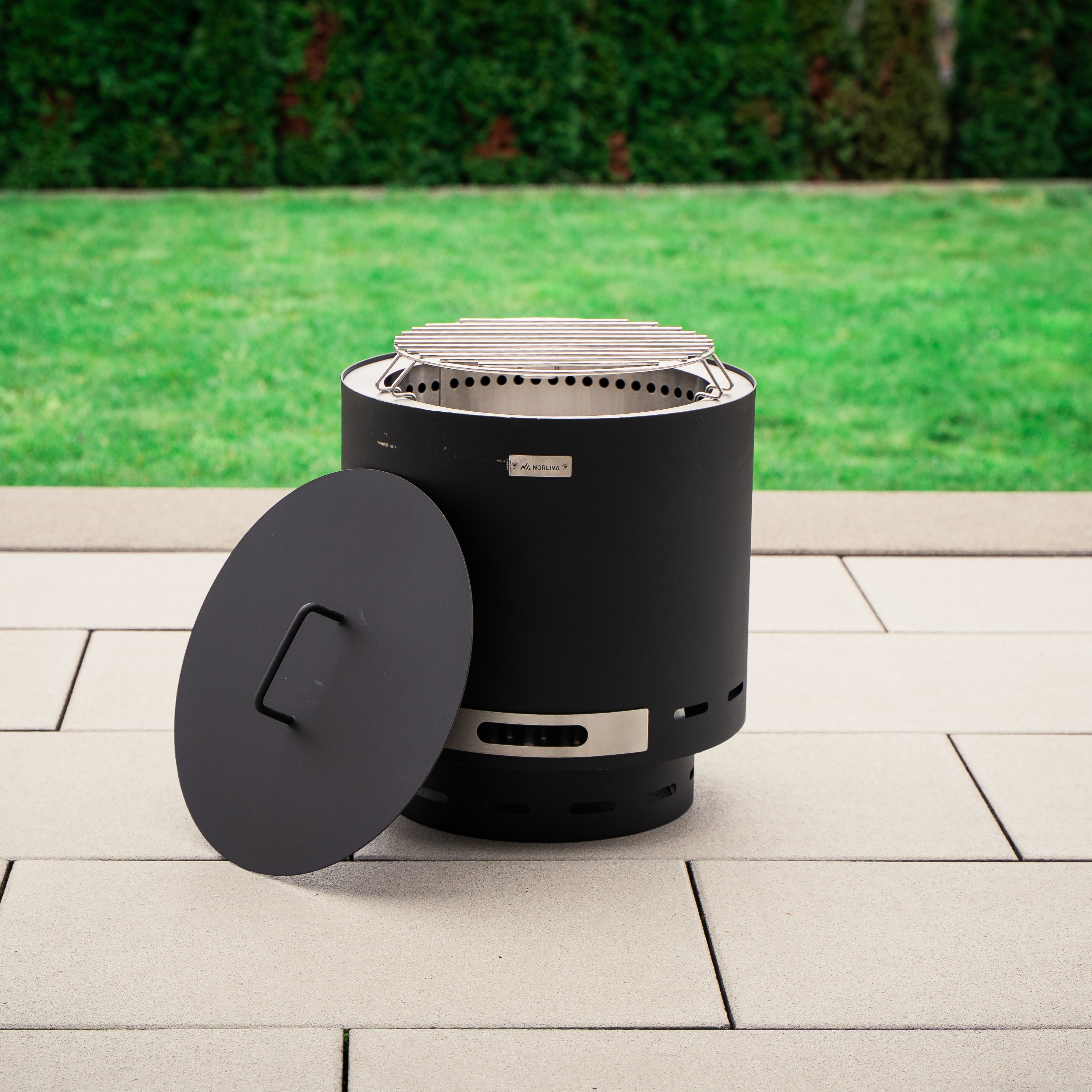 Set: Eda + Deksel + Grillrooster