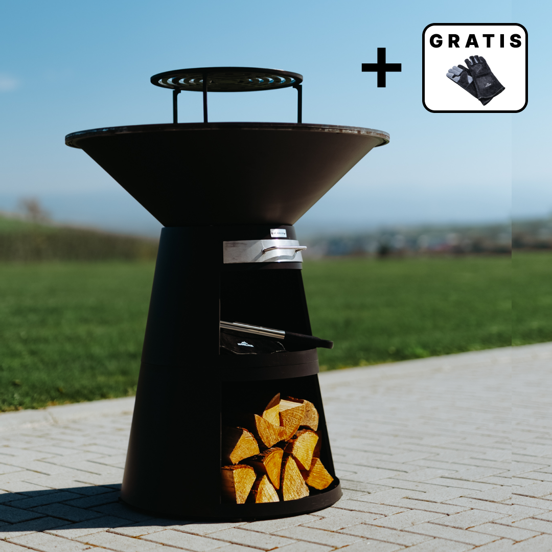 NORLIVA Aska plancha BBQ, 80 cm