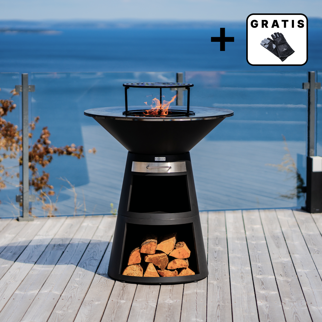 NORLIVA plancha barbecue, 80 cm