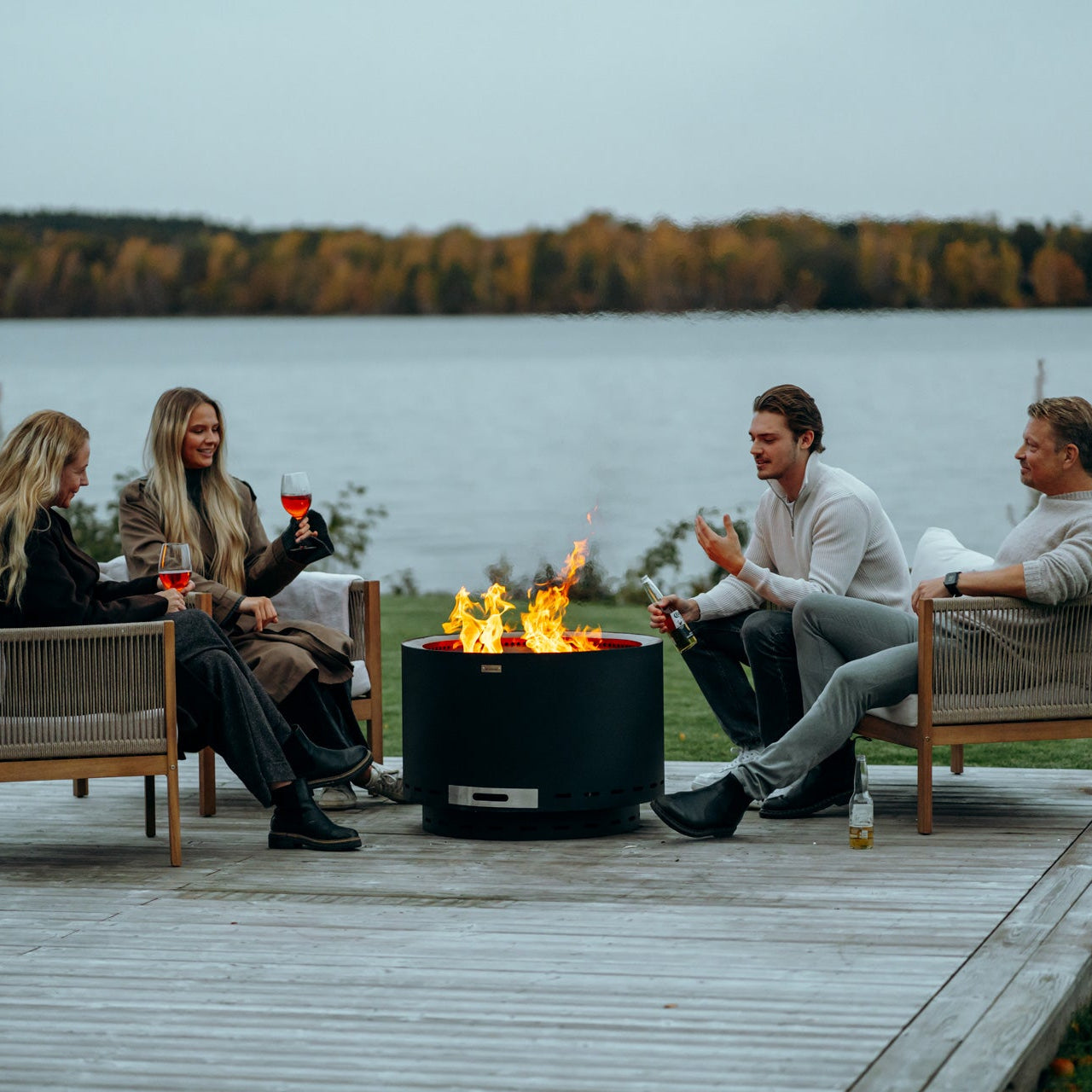 Set: Lunda + grillrooster