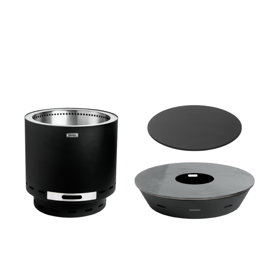 Set : Brasero Skara avec plaque plancha et couvercle