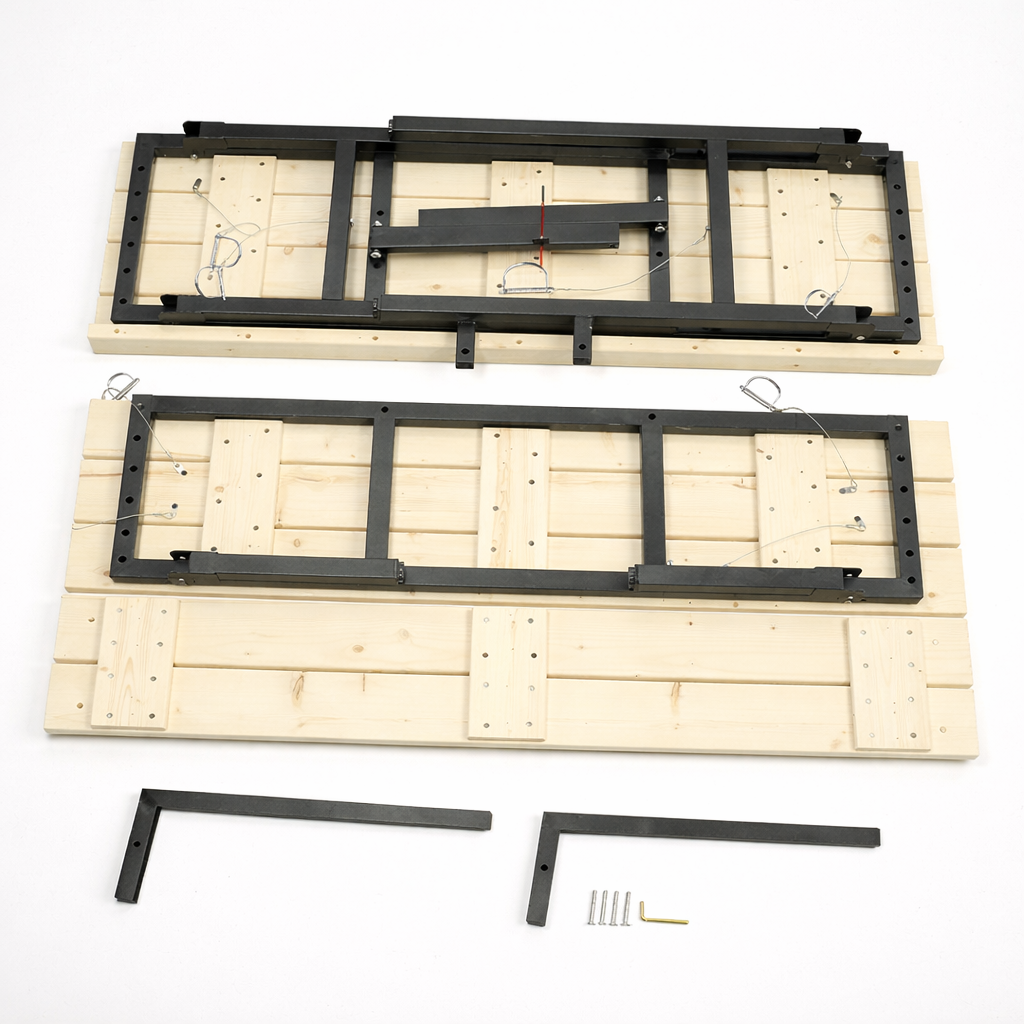 saunabank tweestaps, opvouwbaar