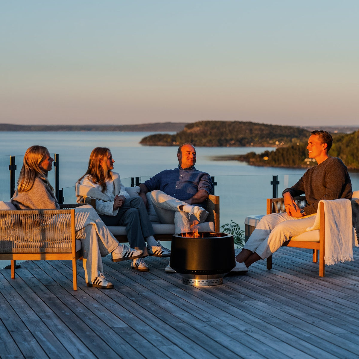 Set: Juna + deksel + grillrooster