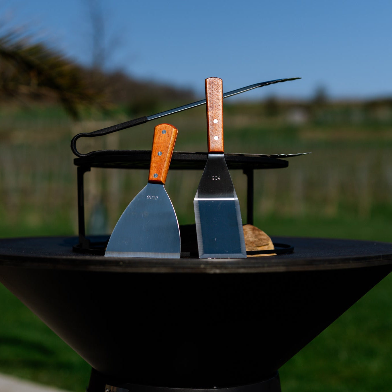 Grillaccessoireset, 4-delig