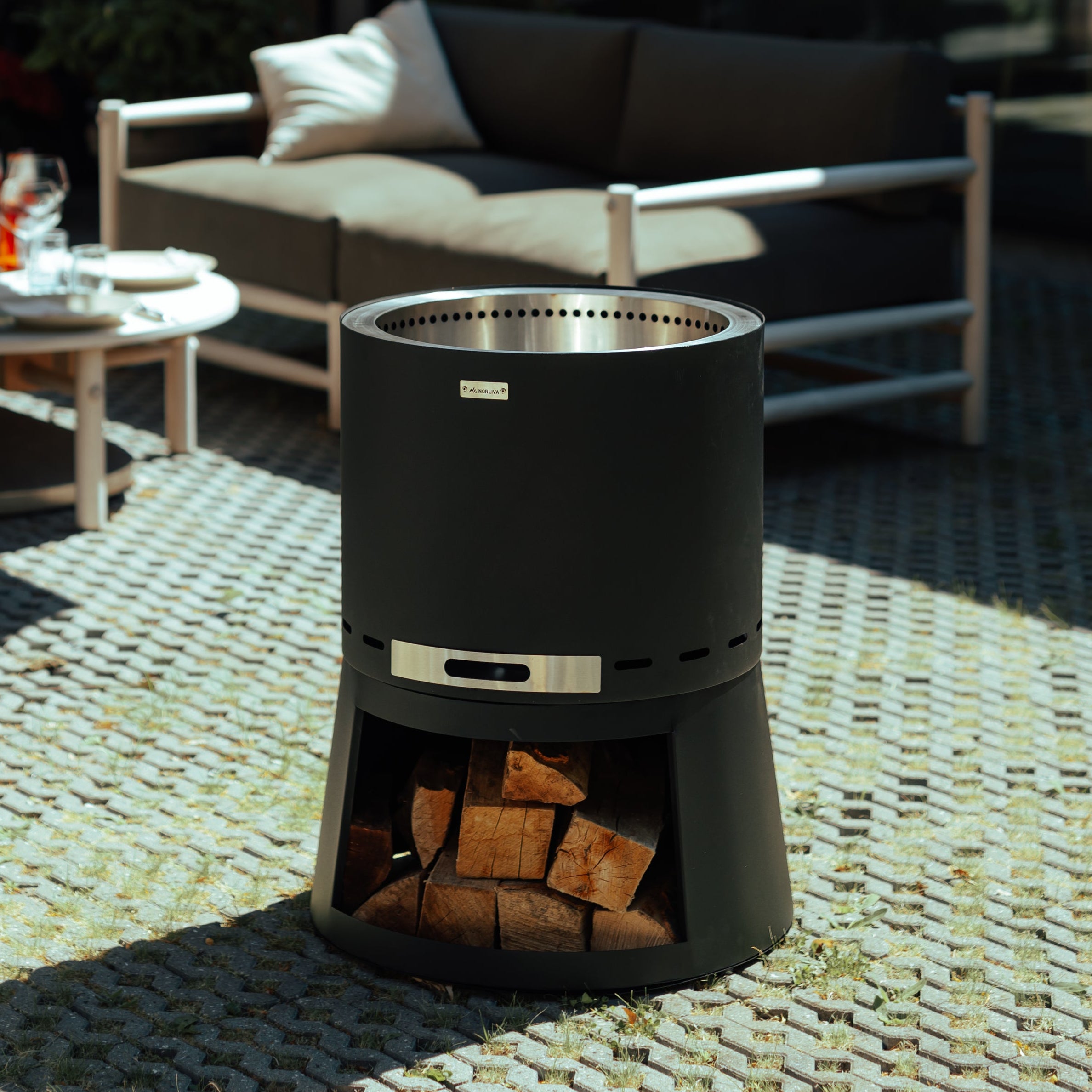 Set : Skara Pluss + couvercle + grille