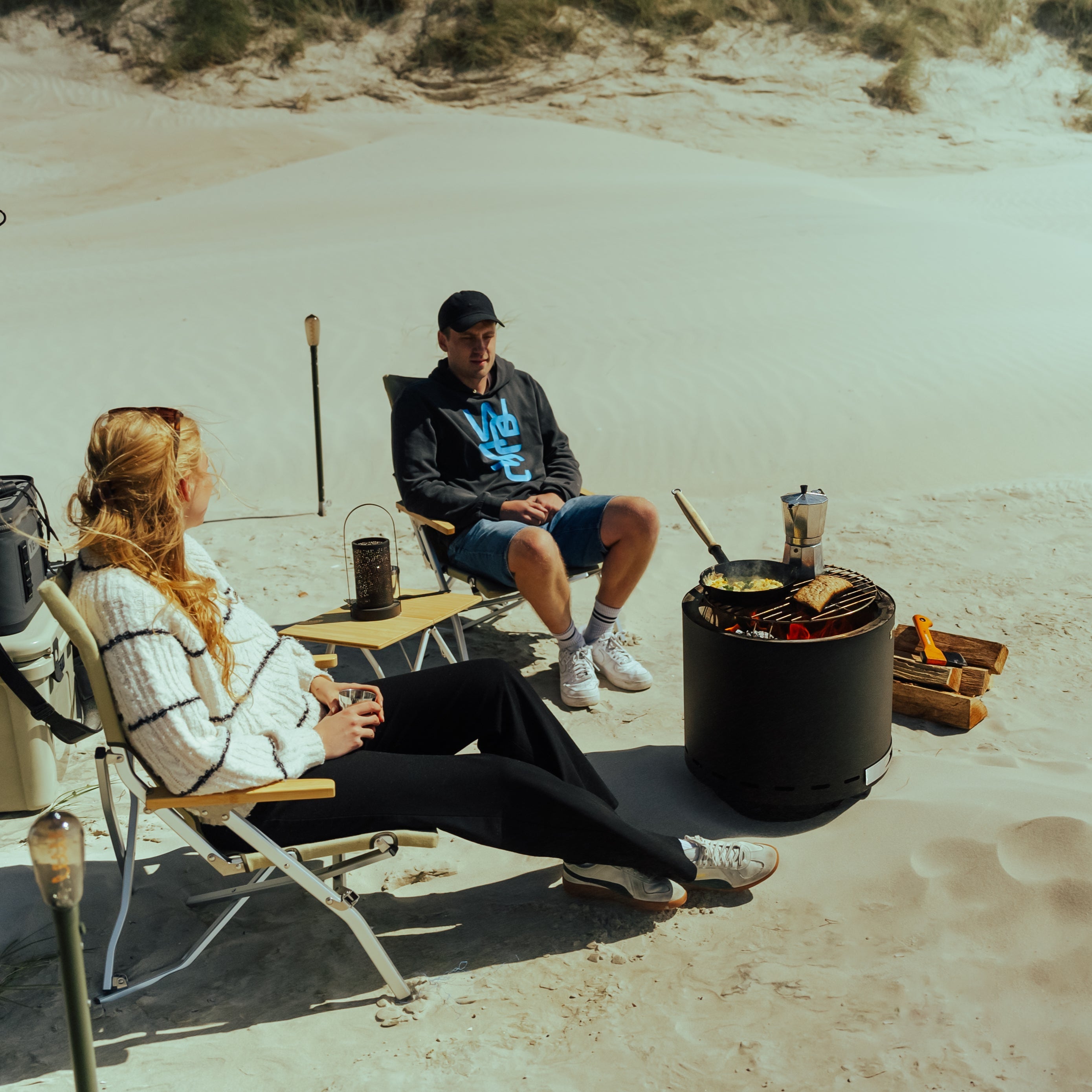 Set : Brasero Skara avec plaque plancha