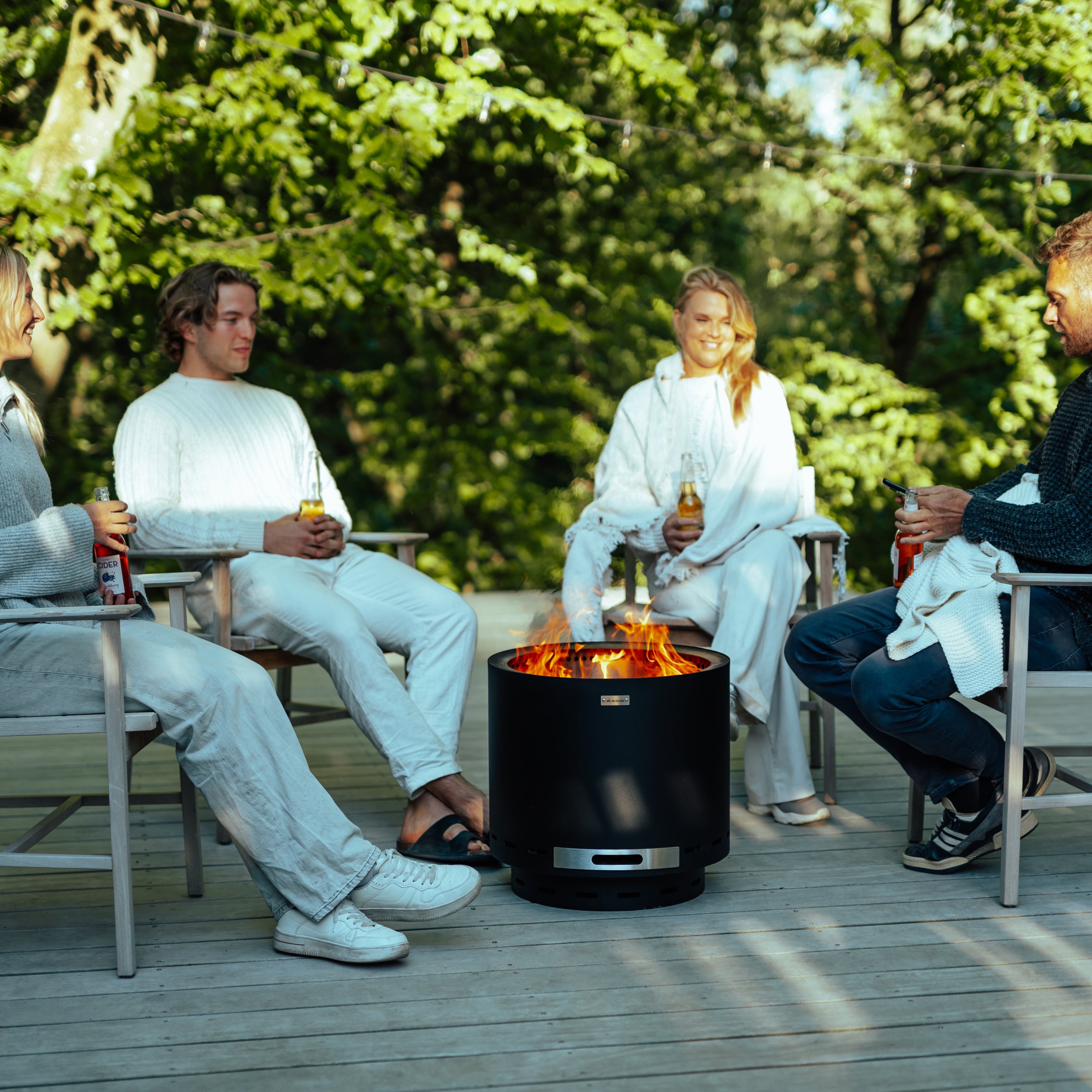 Set: Skara + Deksel + Grillrooster