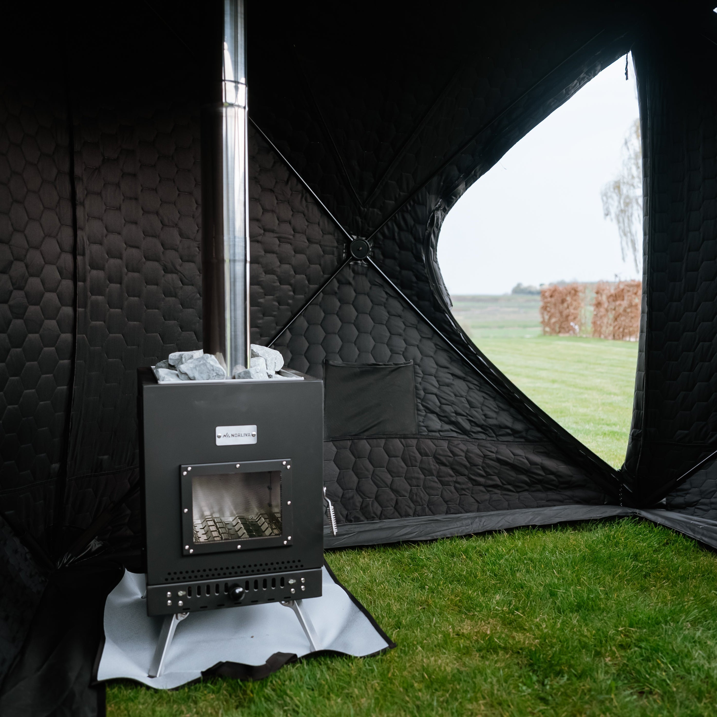 Saunaoven 2.0 voor Saunatent Isen