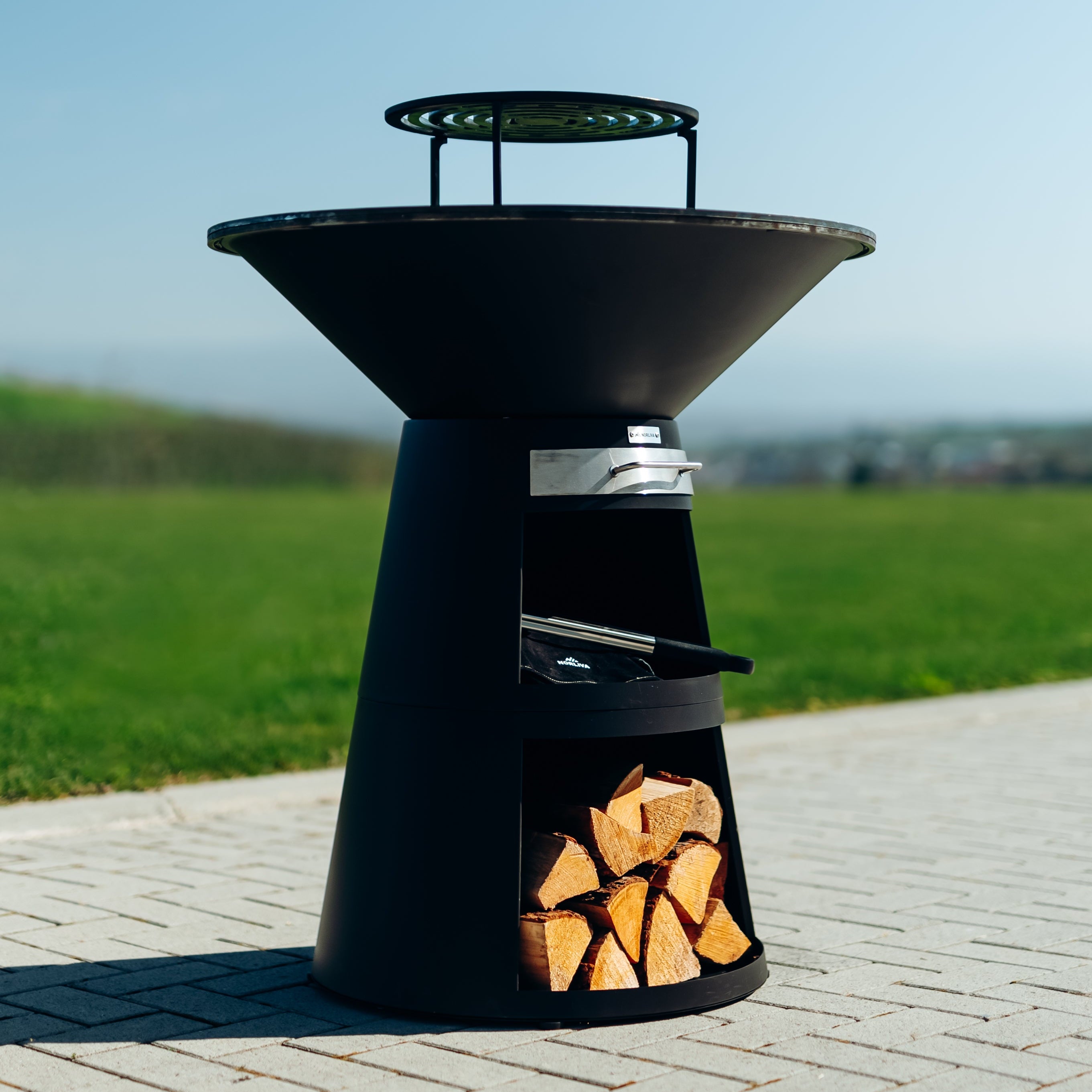 NORLIVA plancha barbecue, 80 cm