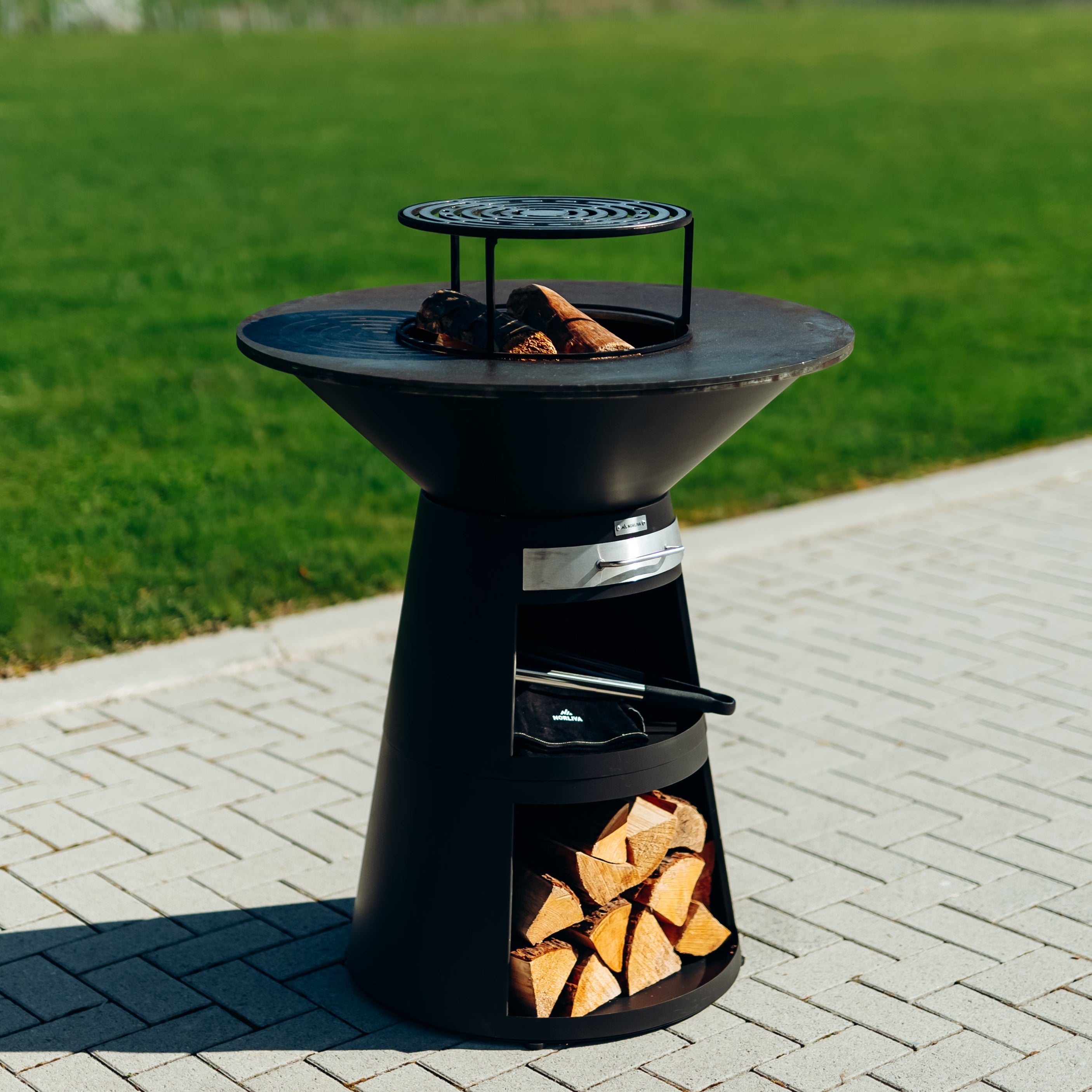 NORLIVA plancha barbecue, 80 cm