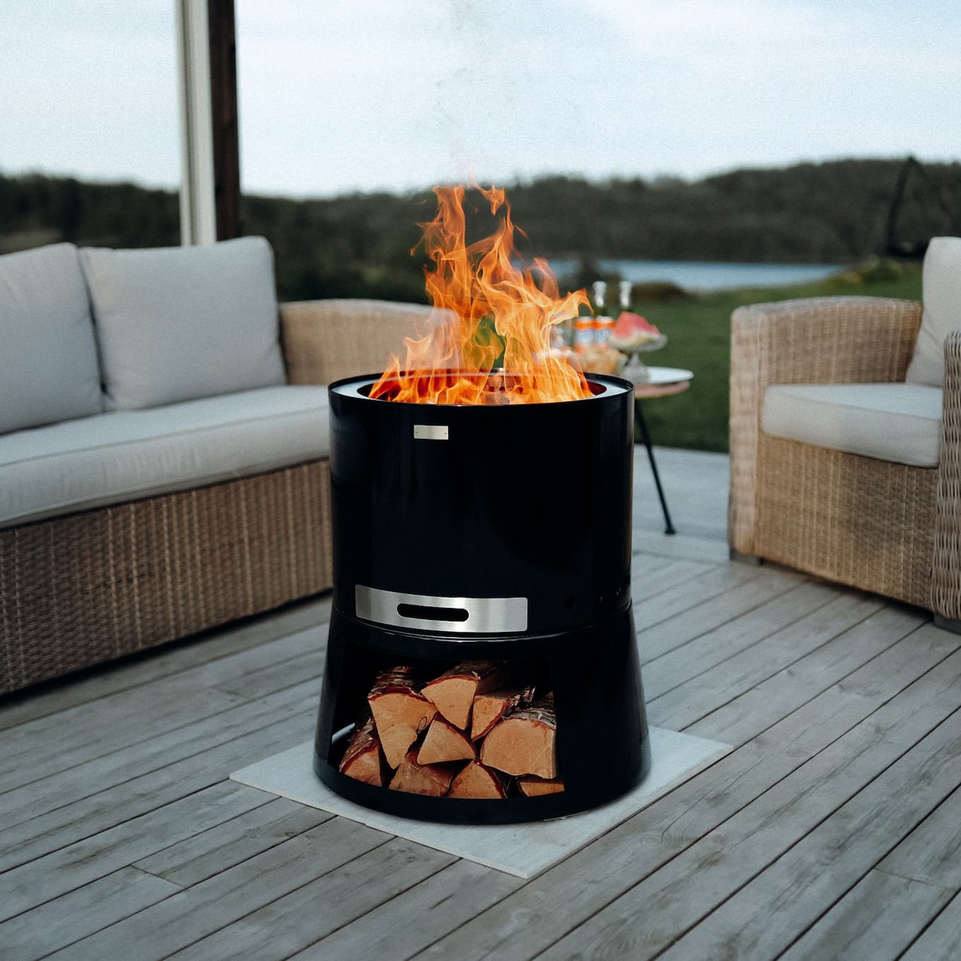 Brasero sans fumée Senja Pluss