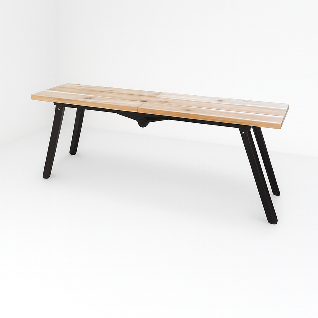 Banc de sauna en cèdre, pliable