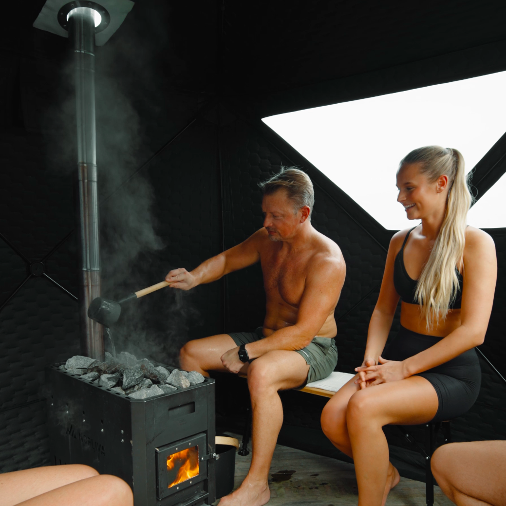 Tente sauna mobile Dalen 2.0 avec poêle sauna