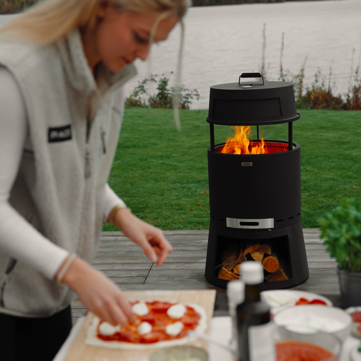 Set: Skara Pluss + pizzaoven-opzet