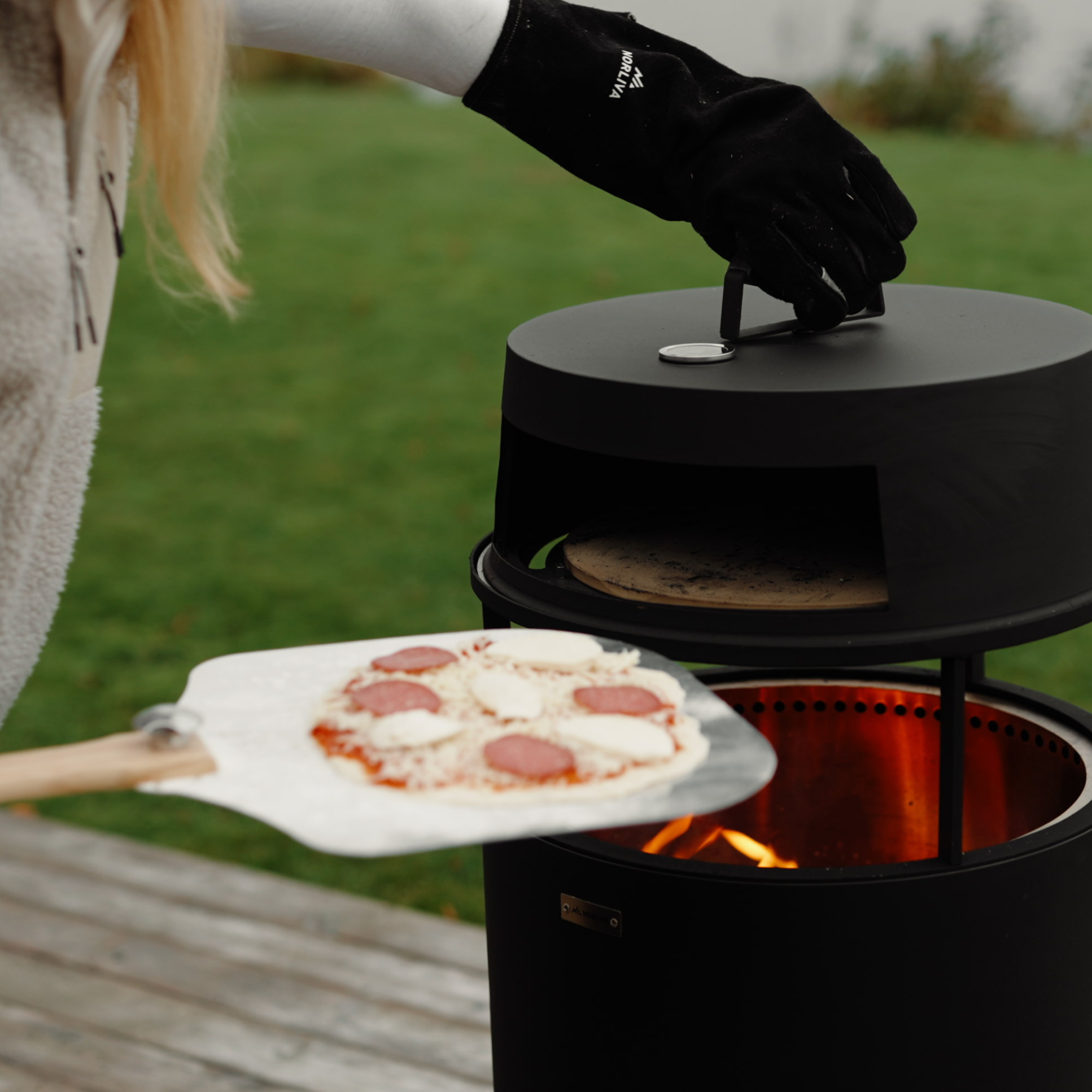 Insert de four à pizza Skara/Skara Pluss