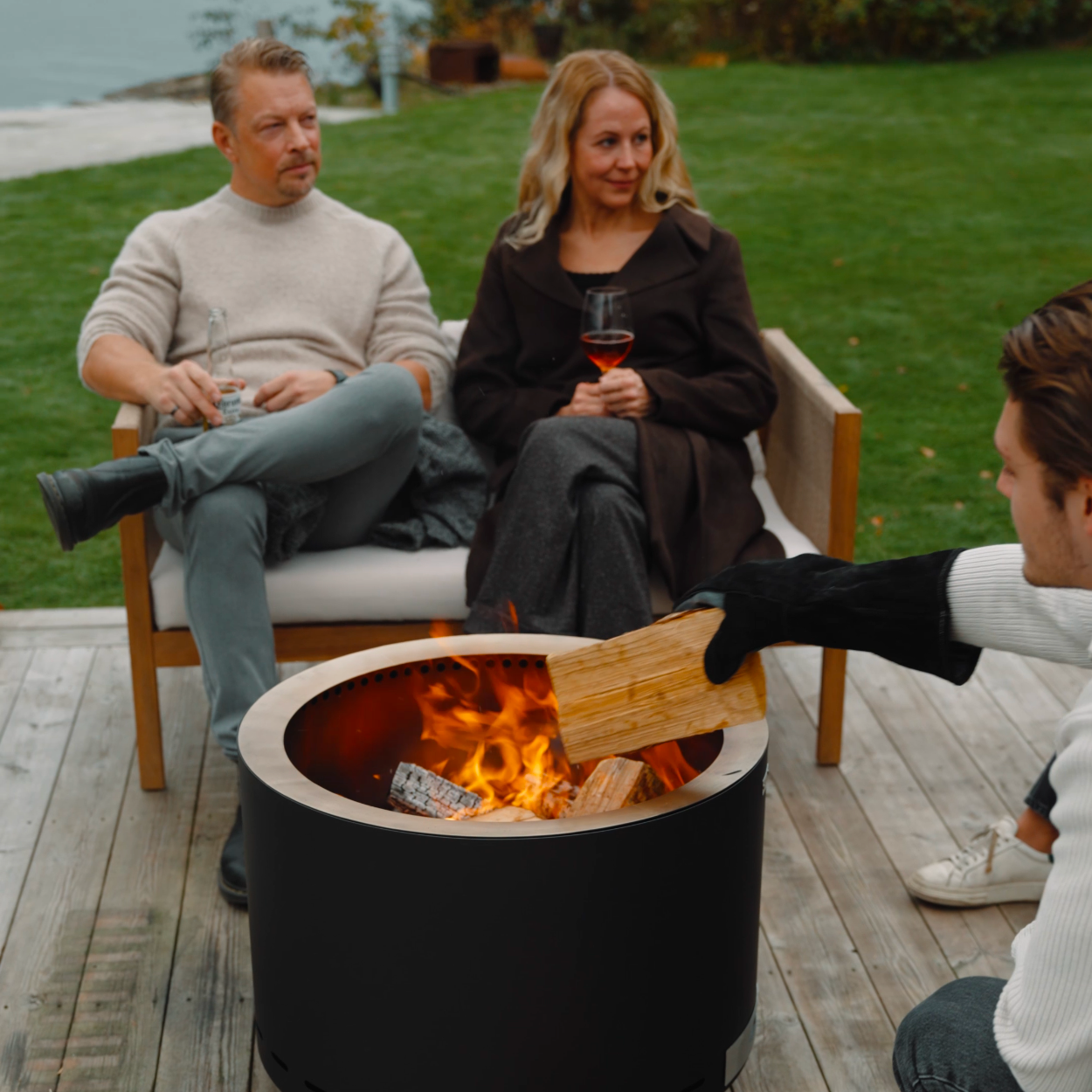 Set: Lunda + grillrooster