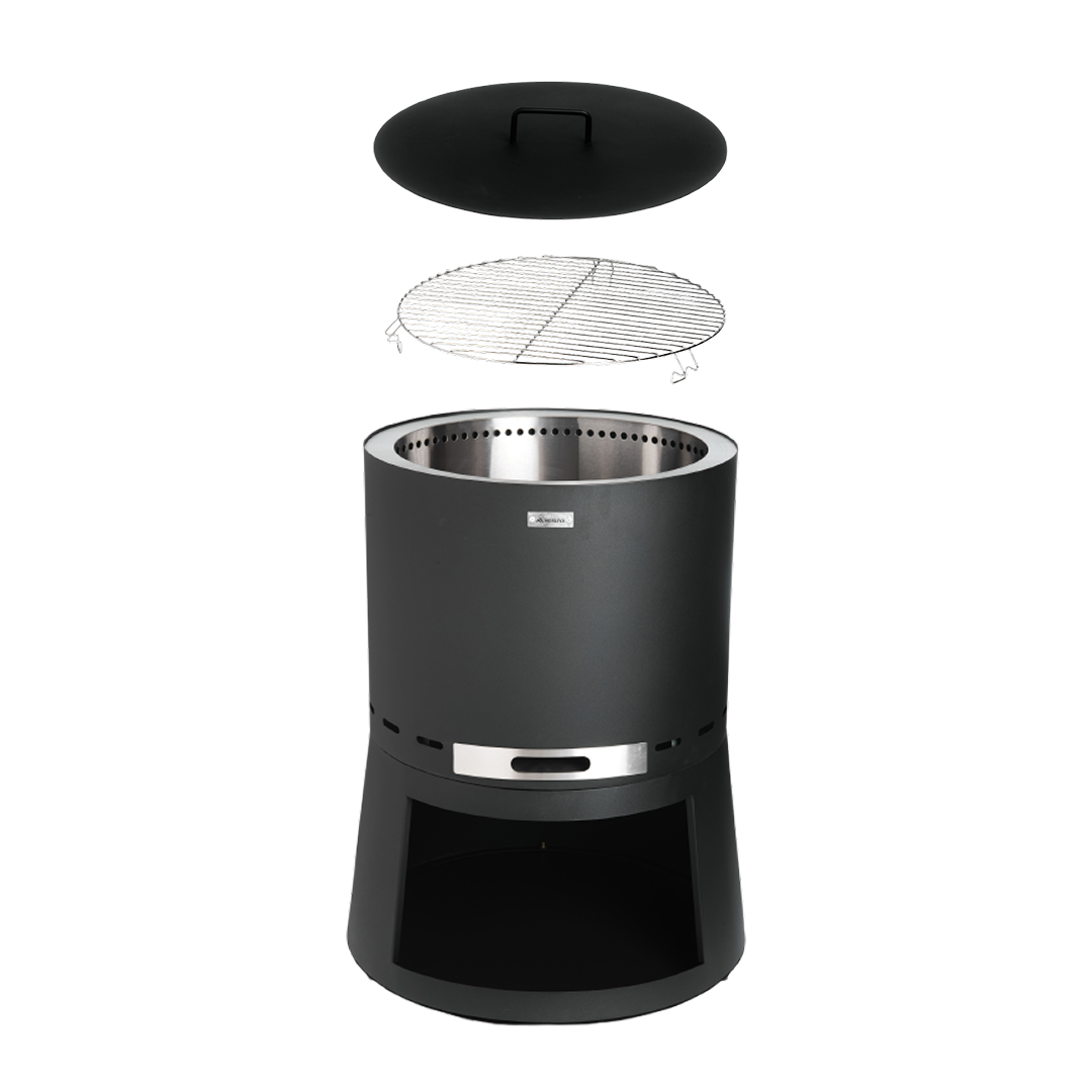 Set : Skara Pluss + couvercle + grille