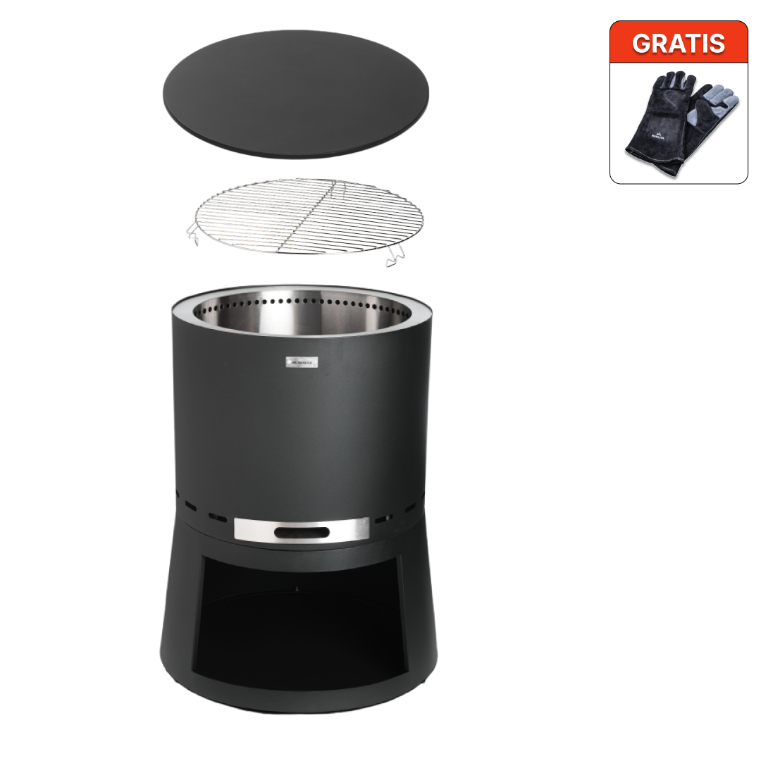 Set : Skara Pluss + couvercle + grille