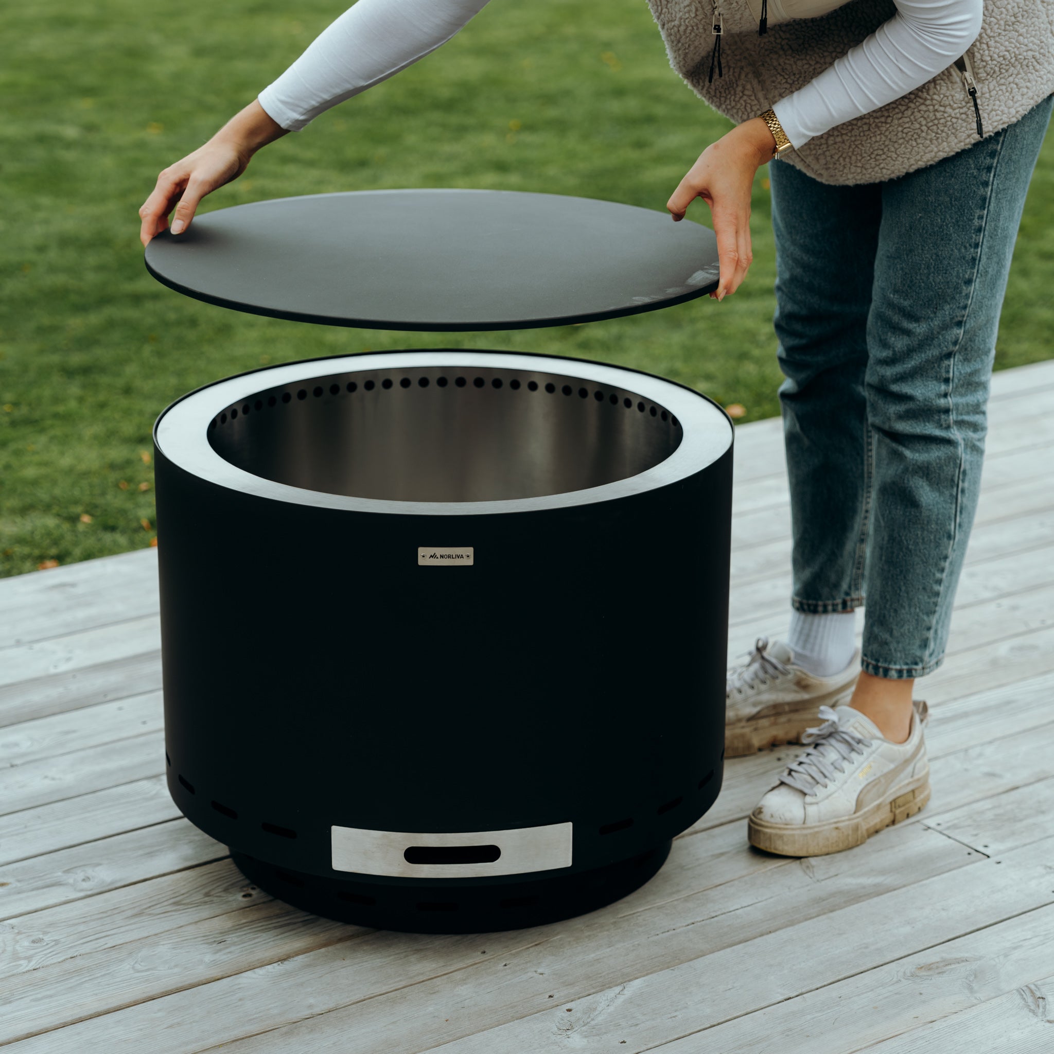 Deksel voor vuurschalen Lunda