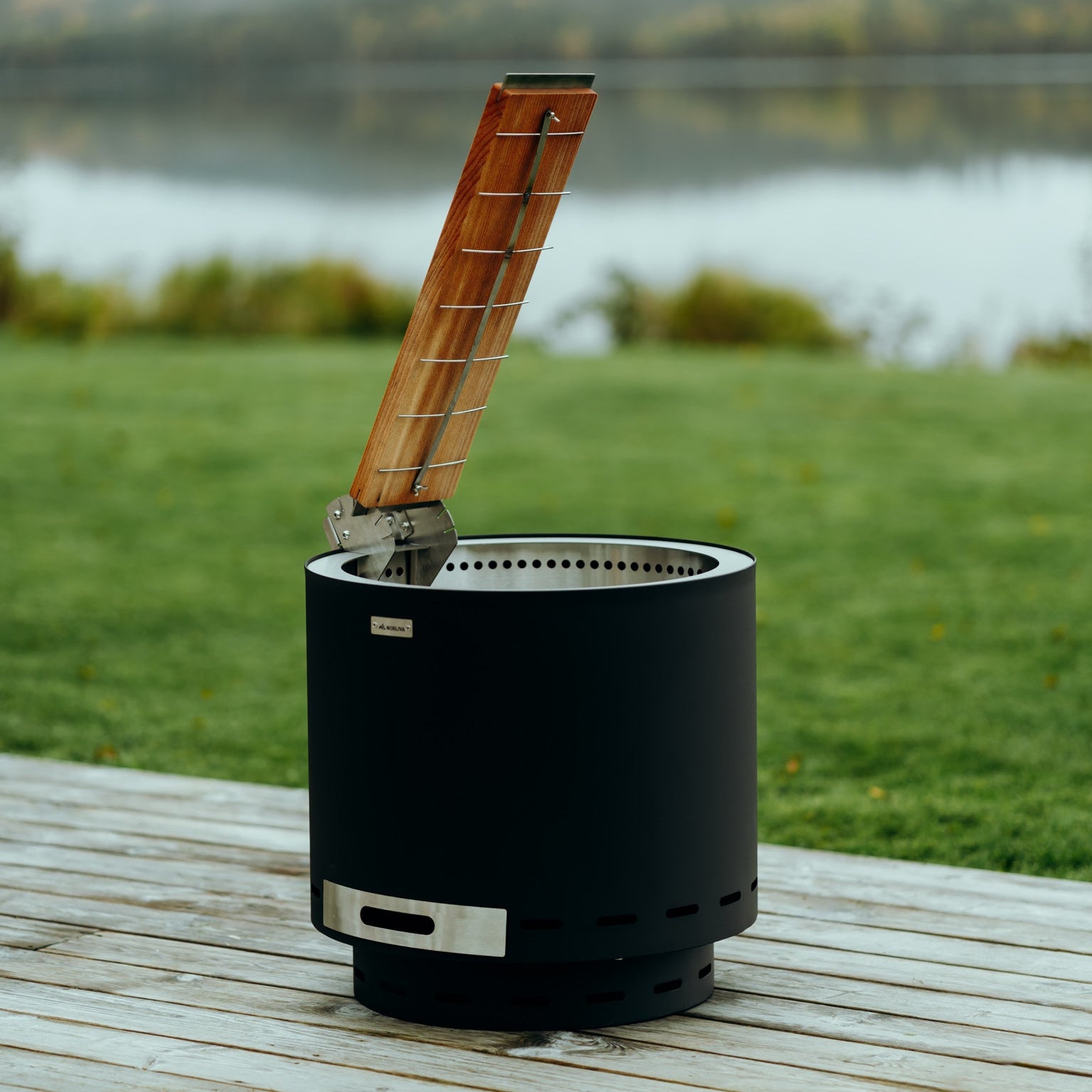 Set : Skara + planche à saumon flambé