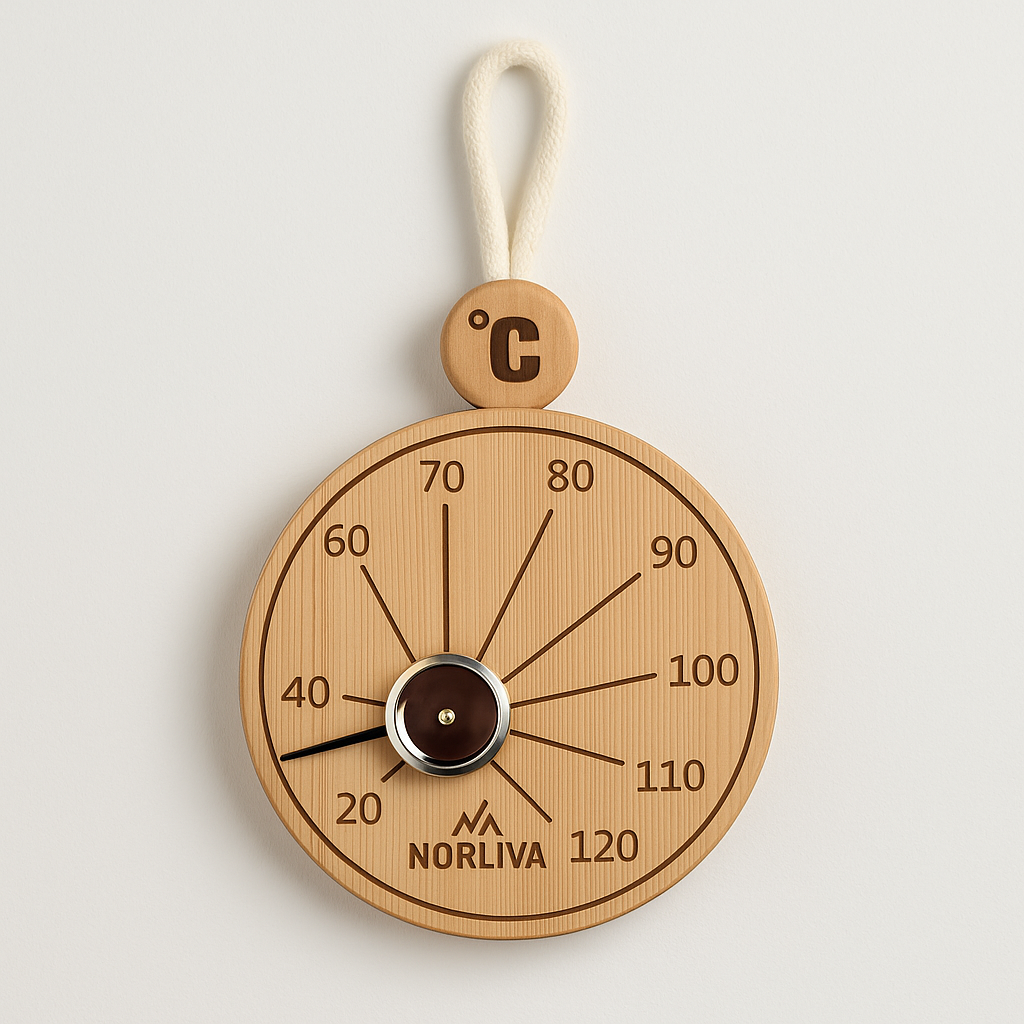 Thermomètre de sauna, à suspendre