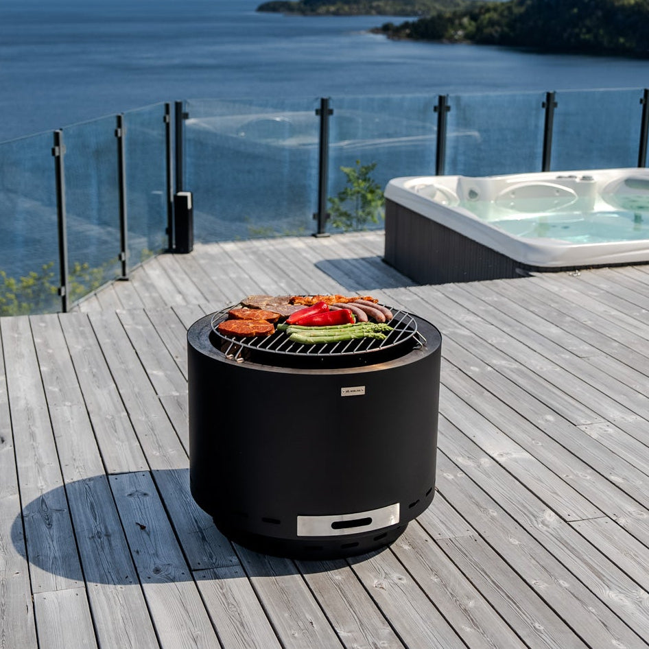 Set: Lunda + grillrooster