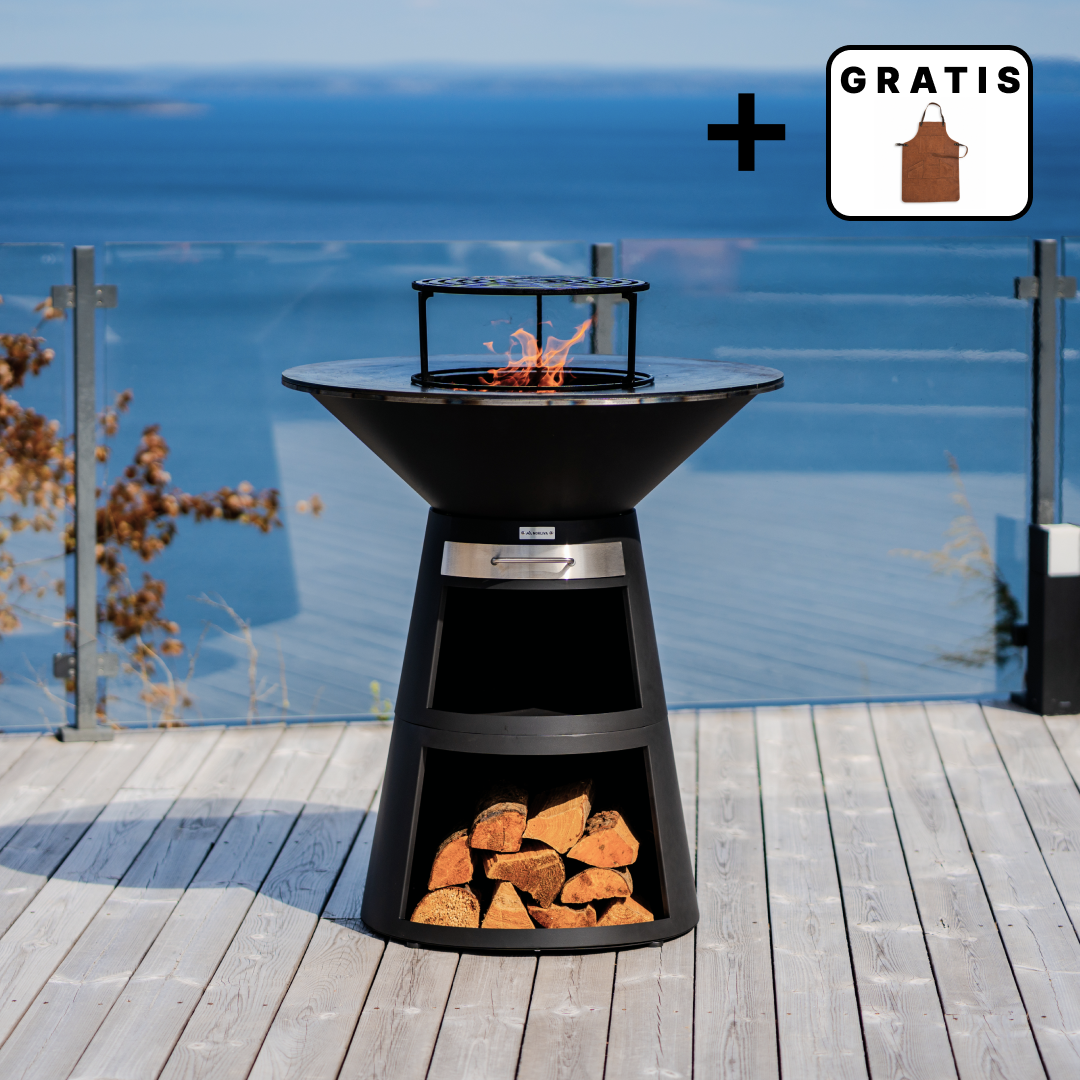 Vuurplaatgrill Aska, 80 cm