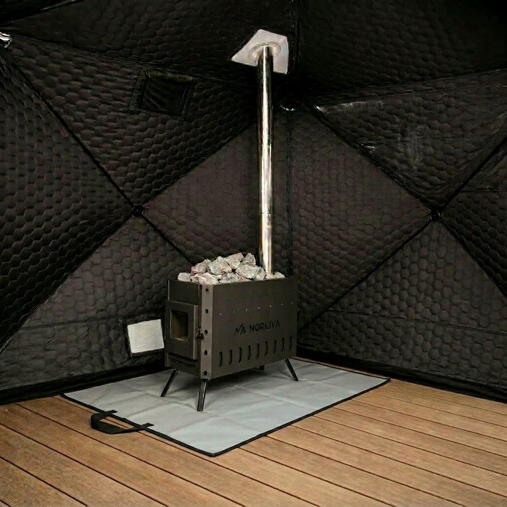 Tente sauna mobile Dalen 2.0 avec poêle sauna