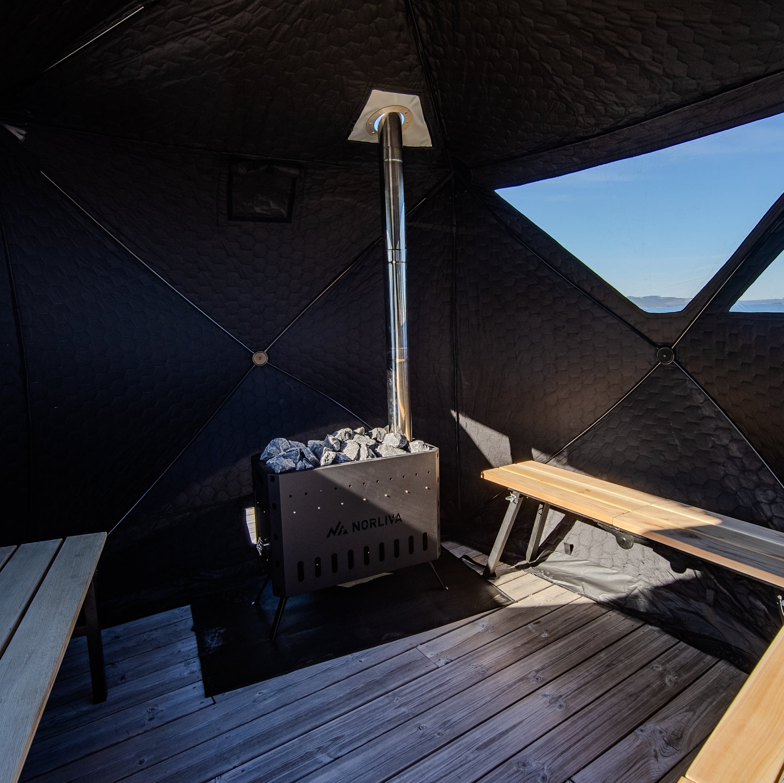 Sauna 2.0 pour le sauna gonflable Dalen/Fjorden