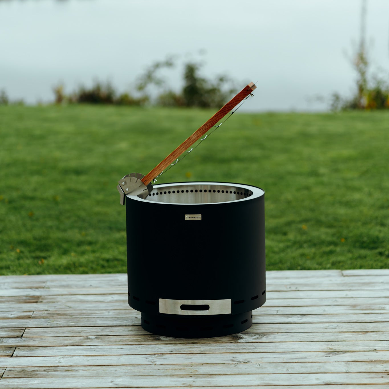 Norliva Flammlachsbrett für Feuerschale